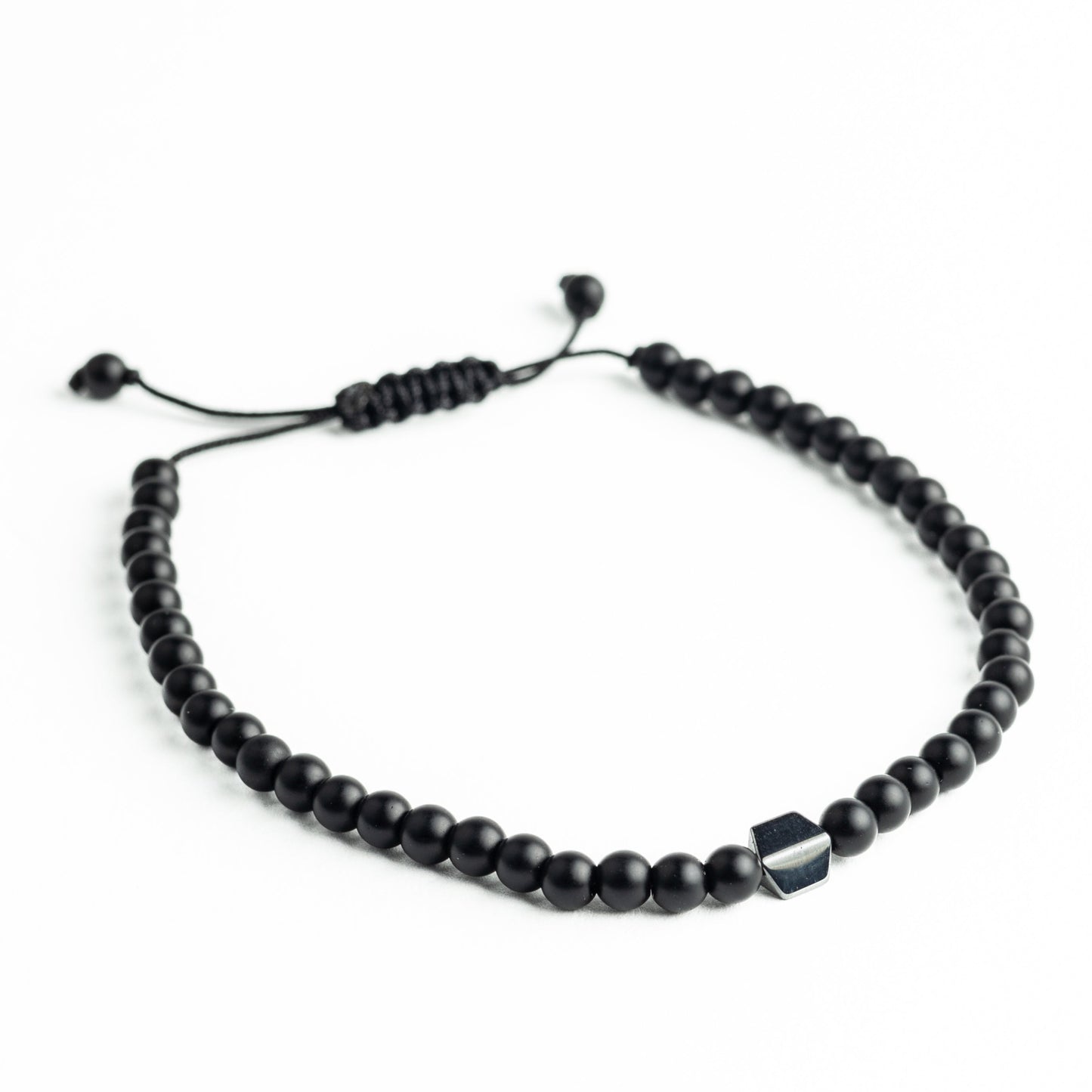 سوار من حجر الهيماتيت العقيقي المنفرد