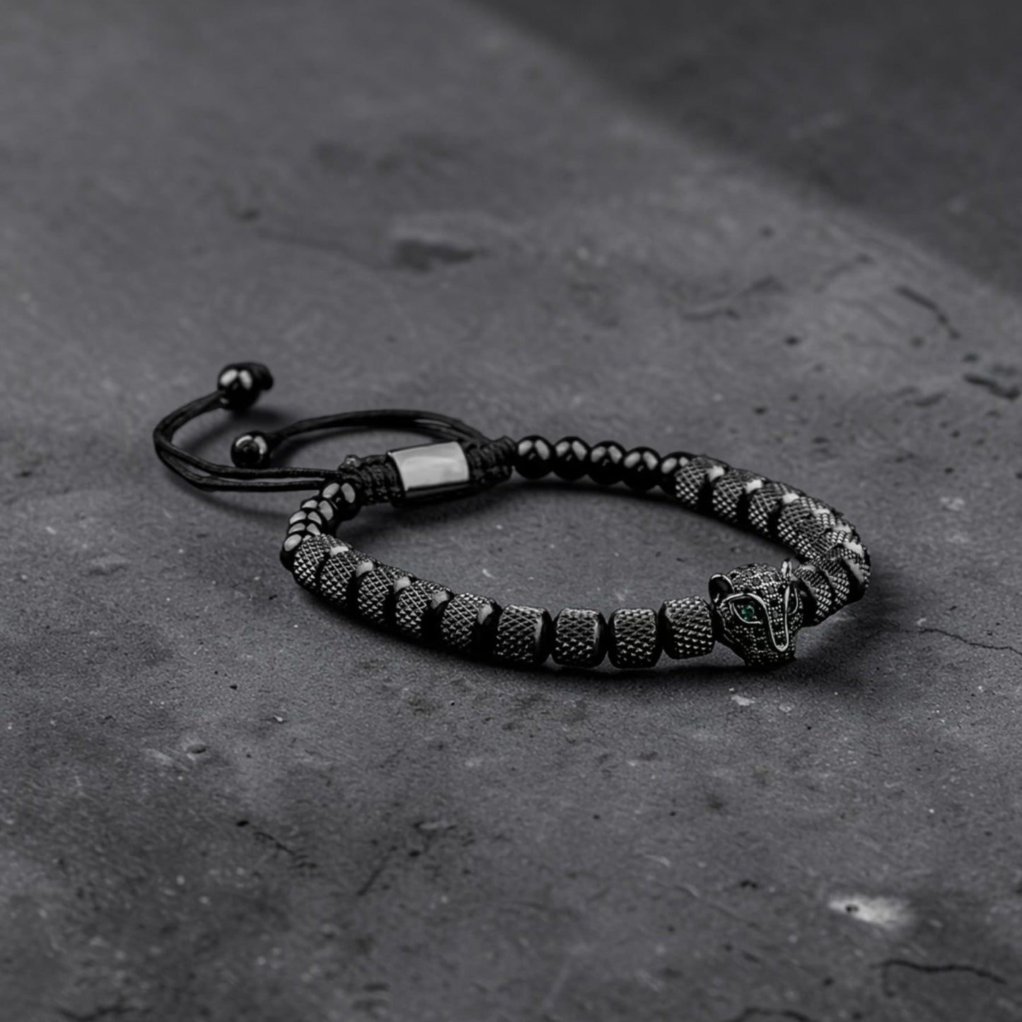 Tiger Zircon Stainless Bracelet