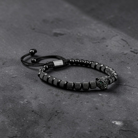 Tiger Zircon Stainless Bracelet