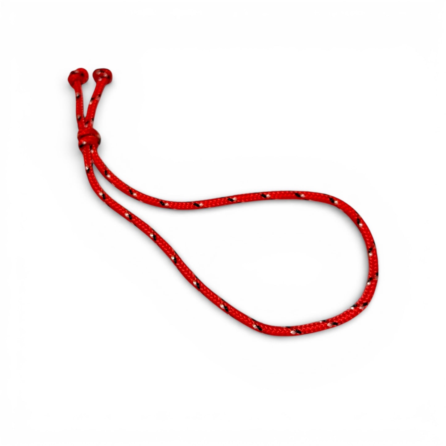 Deep Ruby Dots Cotton Bracelet