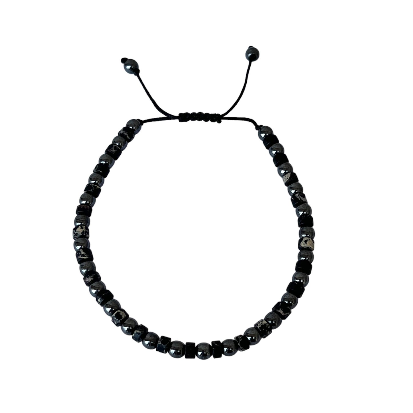 سوار من الهيماتيت الأسود وأحجار الأرض السوداء