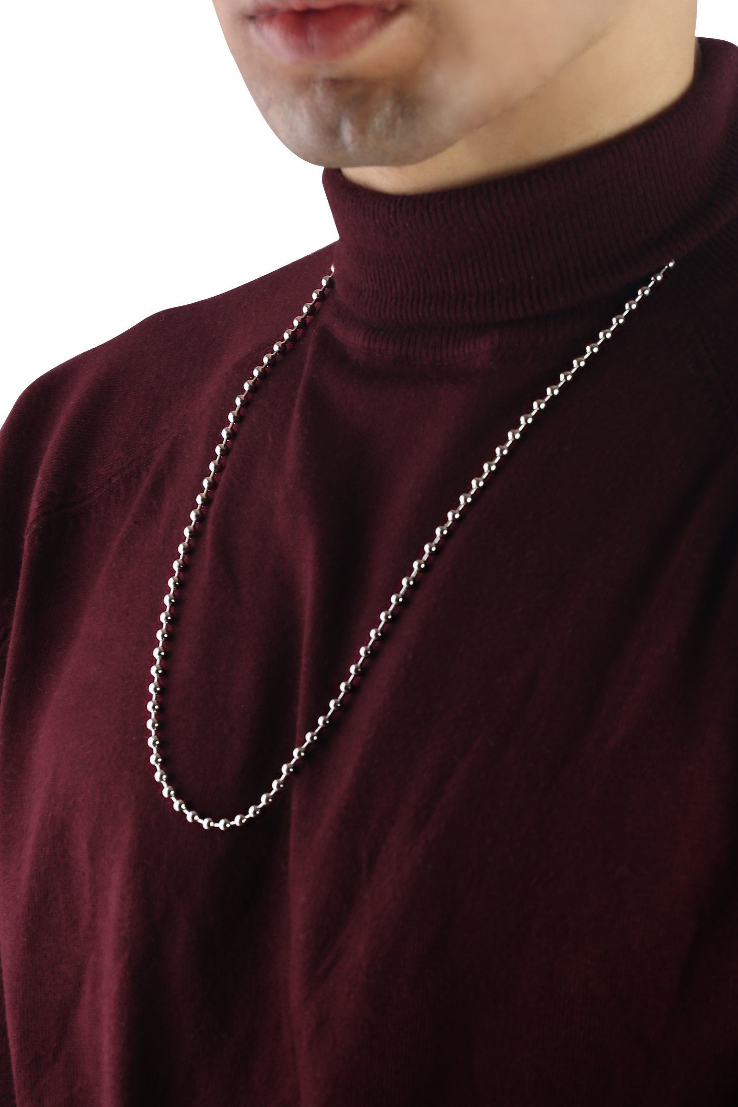 قلادة كروية من الفولاذ المقاوم للصدأ