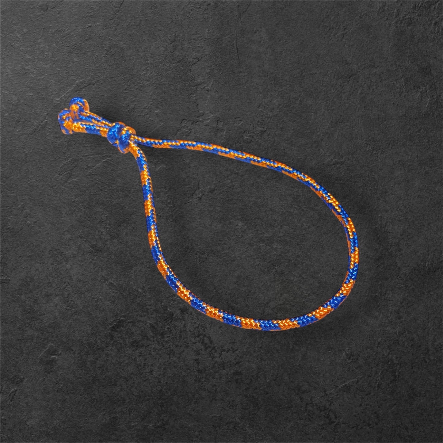 Orange & Blue Bold Cotton bracelet