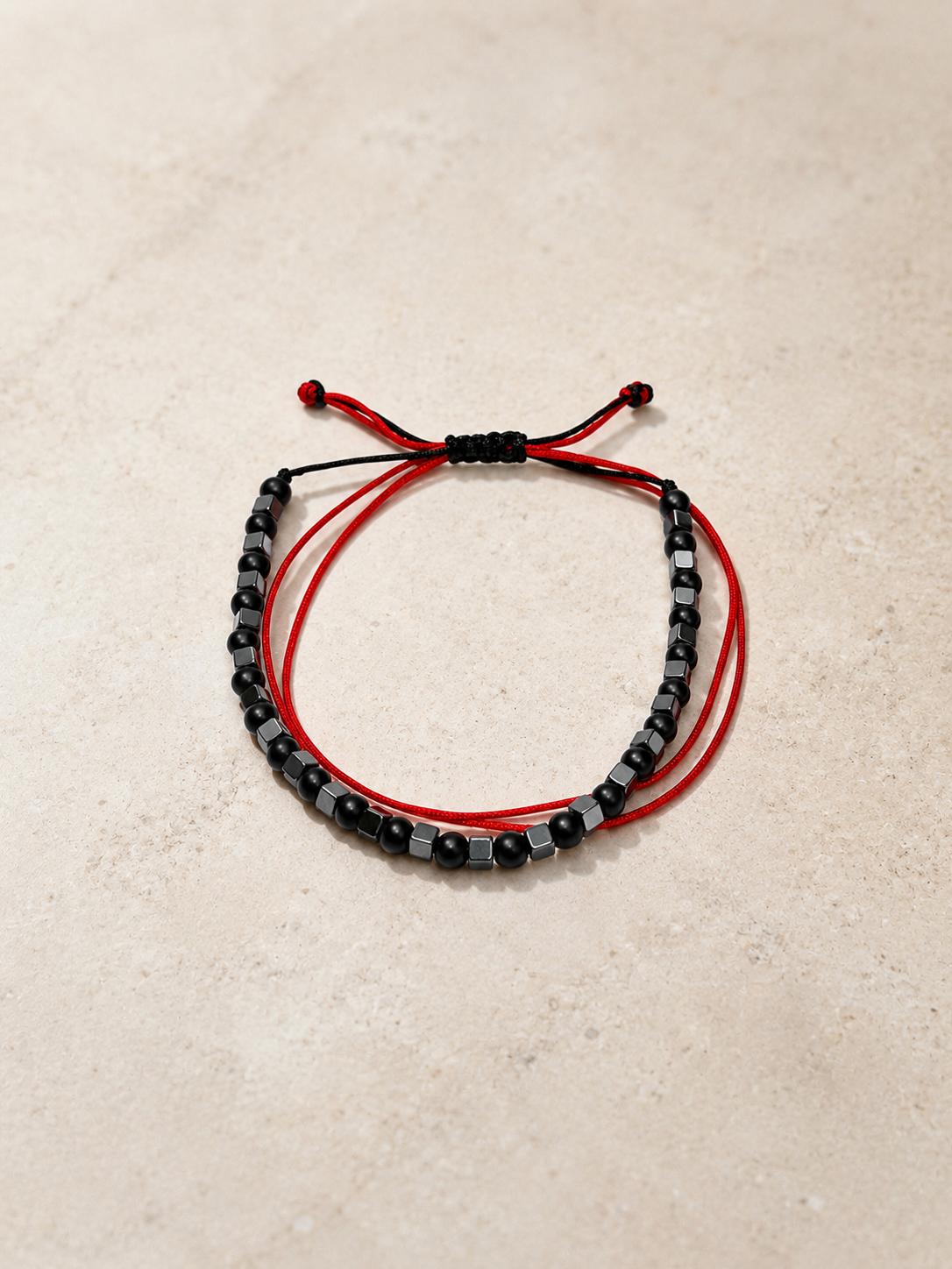Red Fusion Onyx Bracelet
