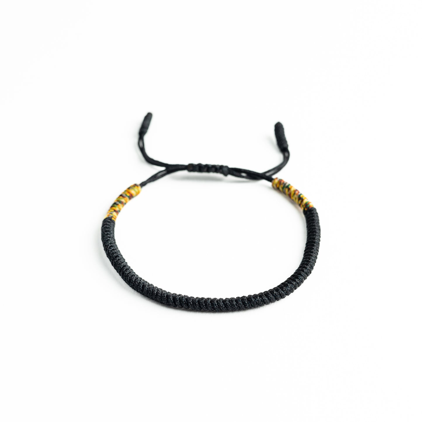 Black tibetan bracelet & Zircon bar onyx stone Set