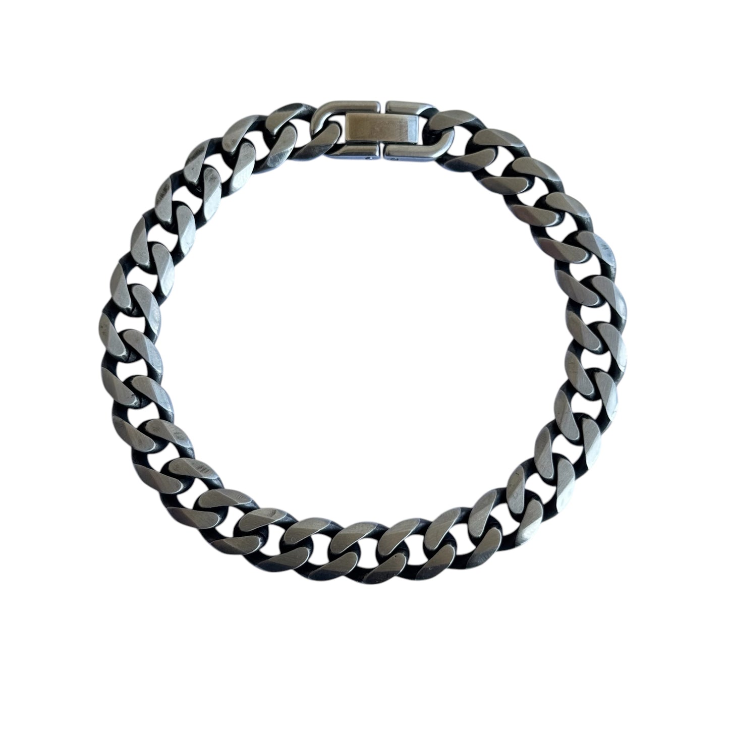 Stainless steel oxaide old style bracelet