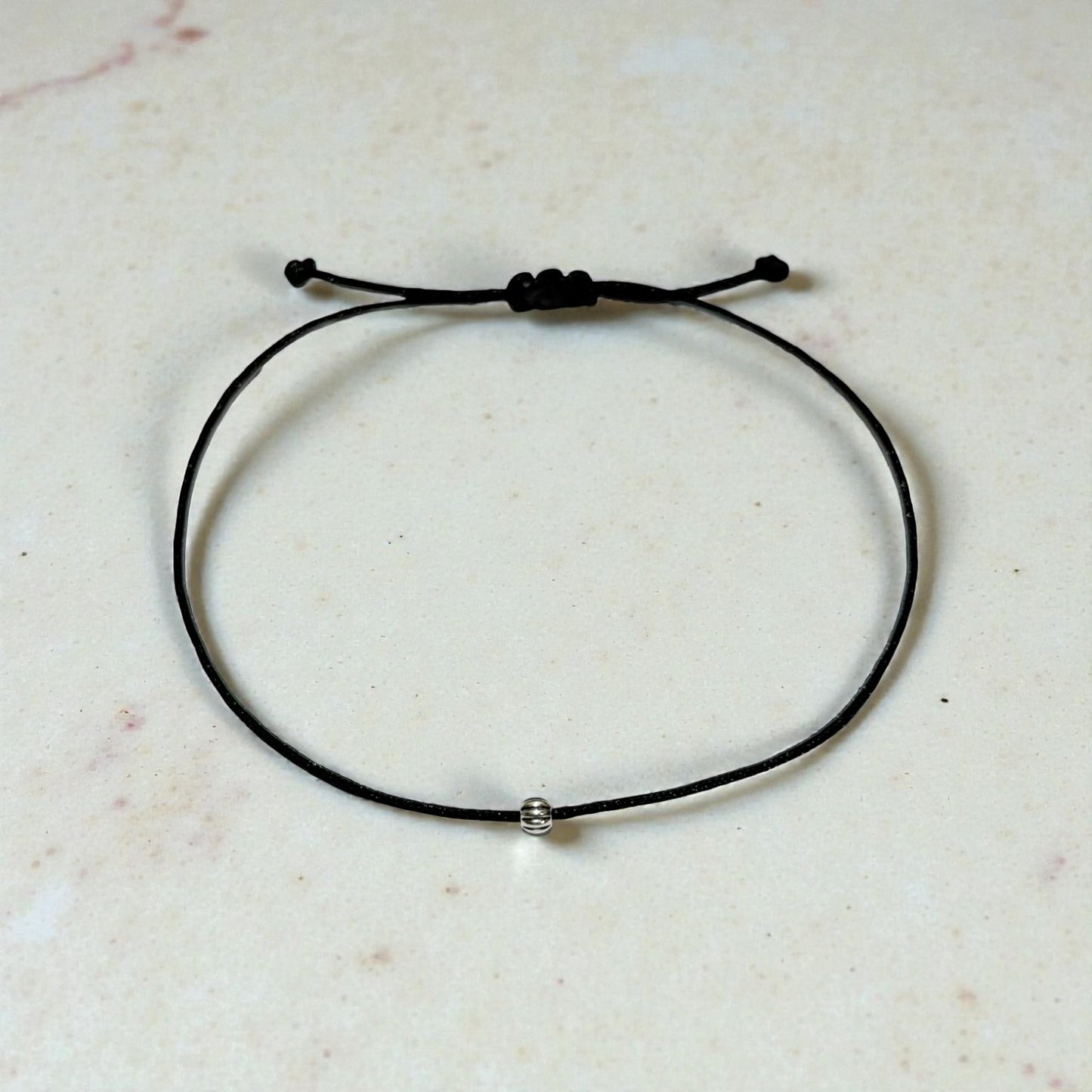 Solace Silver Bead Bracelet