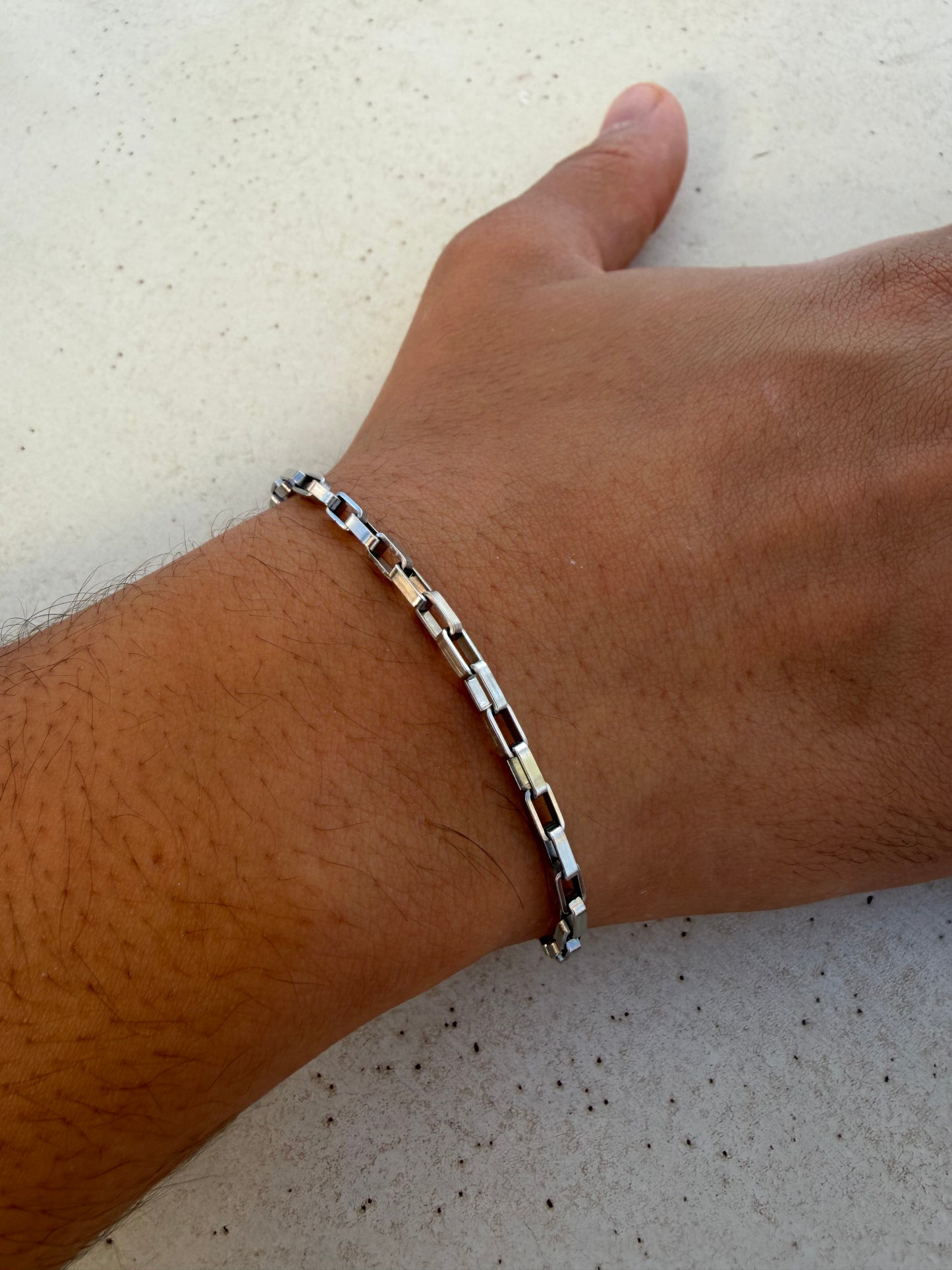 Silver O edition: Stainless Steel Bracelet