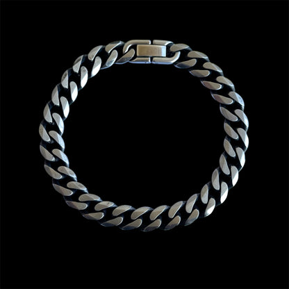 Stainless steel oxaide old style bracelet