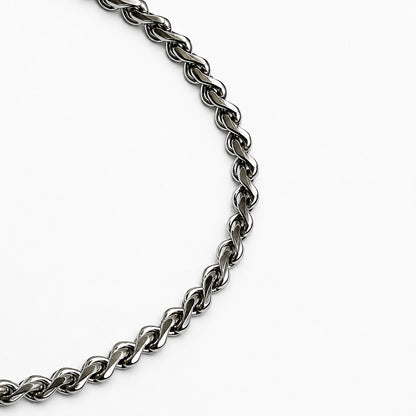 Stainless steel Infinity Twist Bracelet