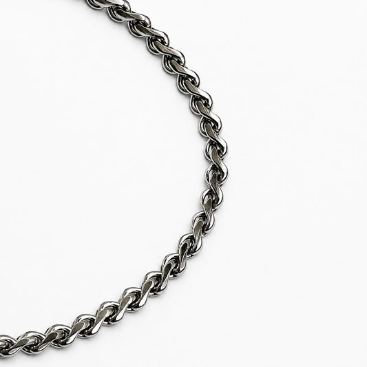 Stainless steel Infinity Twist Bracelet