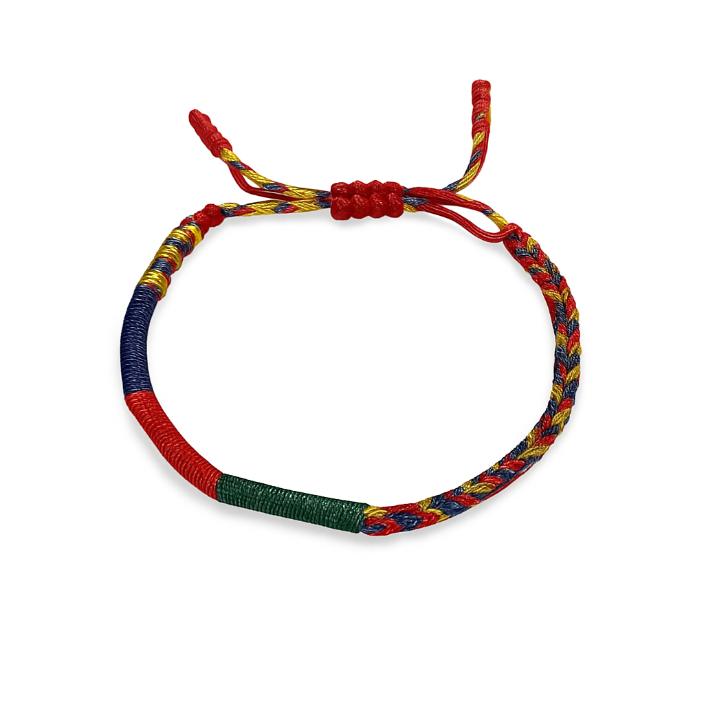 Christmas Vibes Tibetan Bracelet