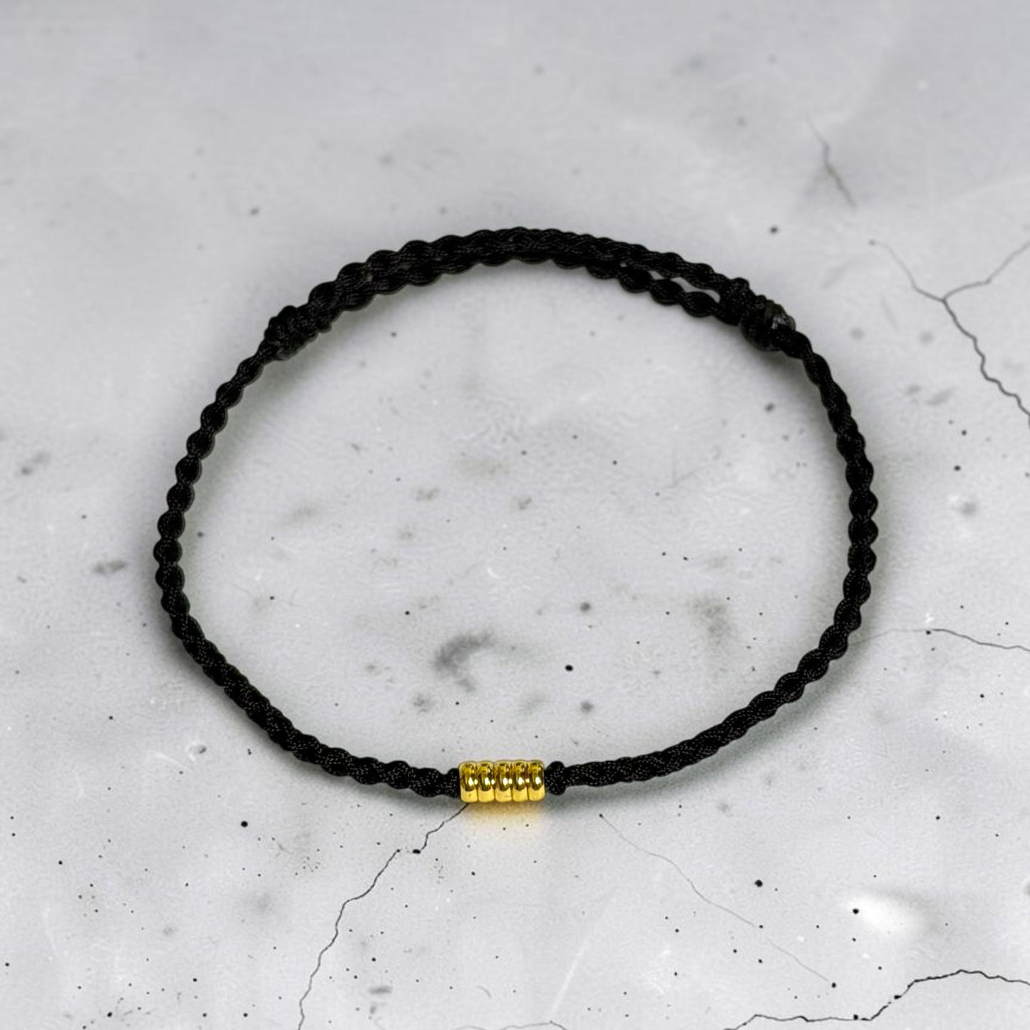 Midnight Gold Rings Bracelet