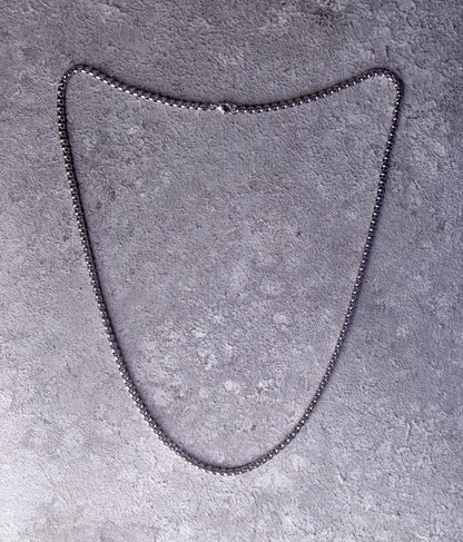 Silver sample Necklace 60 CM