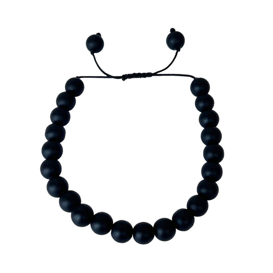 Plain onyx stones bracelet