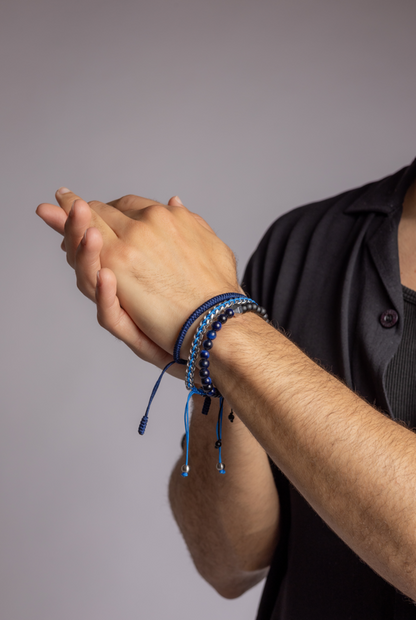 Trilogy of Blue Bracelets