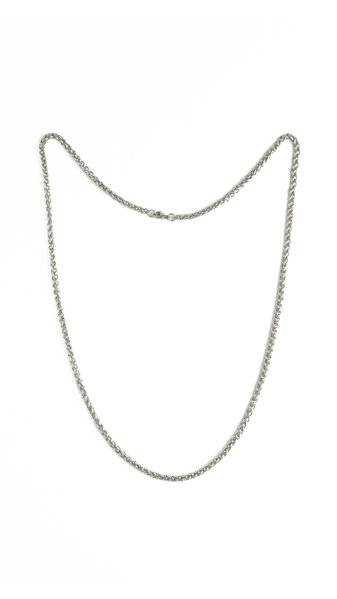 Stainless Steel Braided Elegance Necklace