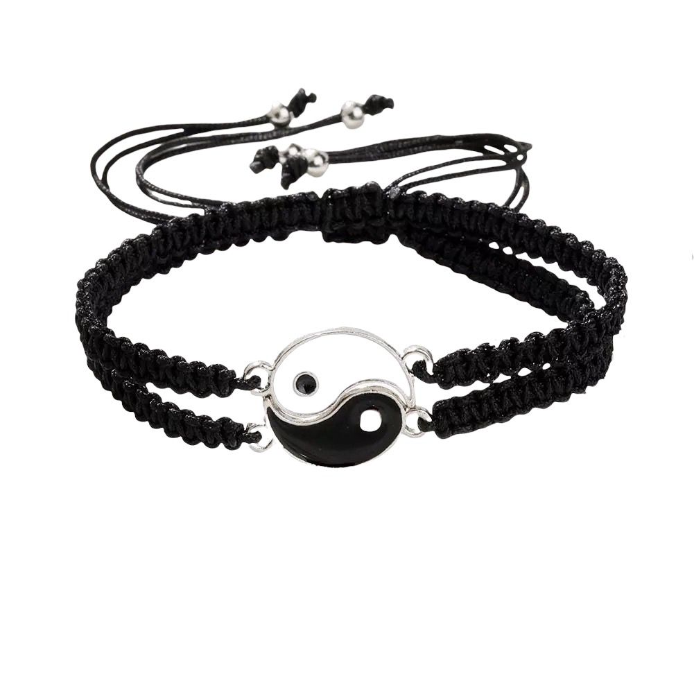 Yin Yang couple bracelet set