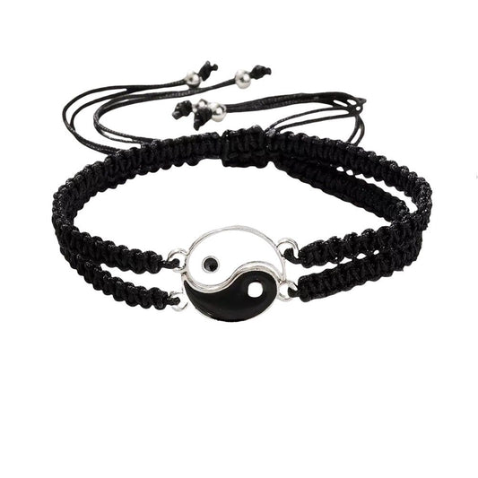 Yin Yang couple bracelet set