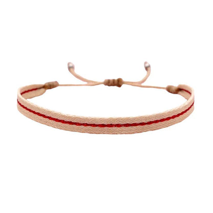 Triad of Red Radiance: Bracelet Ensemble